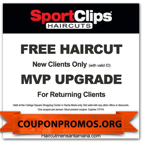 free printable sports clips coupons haircuts